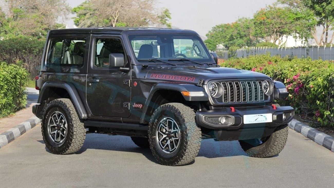 جيب رانجلر ( Eid al-Adha Offer ) Rubicon 2.0L Turbo 4x4 2025 GCC 0Km With 5Y Or 120K km Warranty & 3Y Service @
