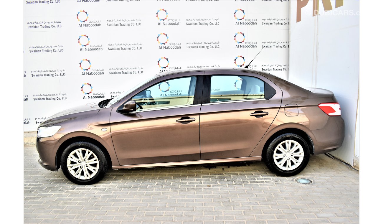 Peugeot 301 1.6L ALLURE 2016 MODEL GCC SPECS