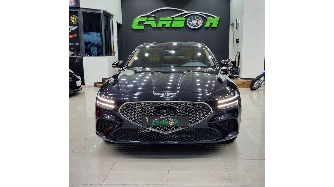 جينيسس G70 GENESIS G70 2022 IN PERFECT CONDITION WITH ONLY 27K KM FOR 115K AED