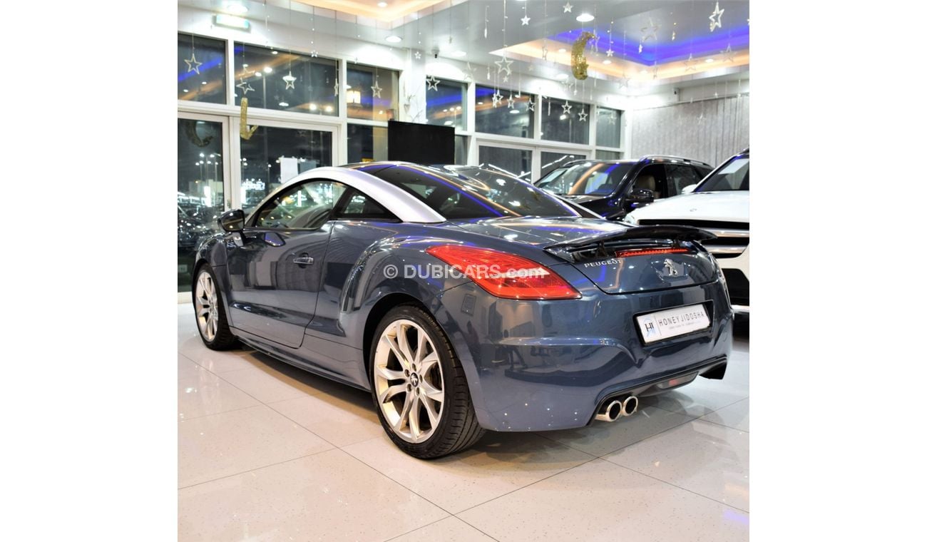 Peugeot RCZ EXCELLENT DEAL for our Peugeot RCZ 2015 Model!! in Blue Color! GCC Specs