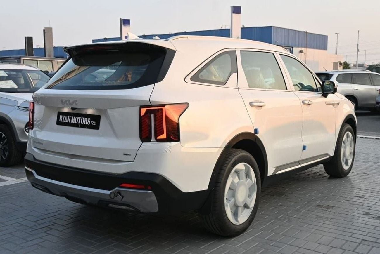كيا سورينتو EX FOP Top 3.5L Kia Sorento 3.5L V6, Petrol AWD Color White, Model 2025(Export Price)