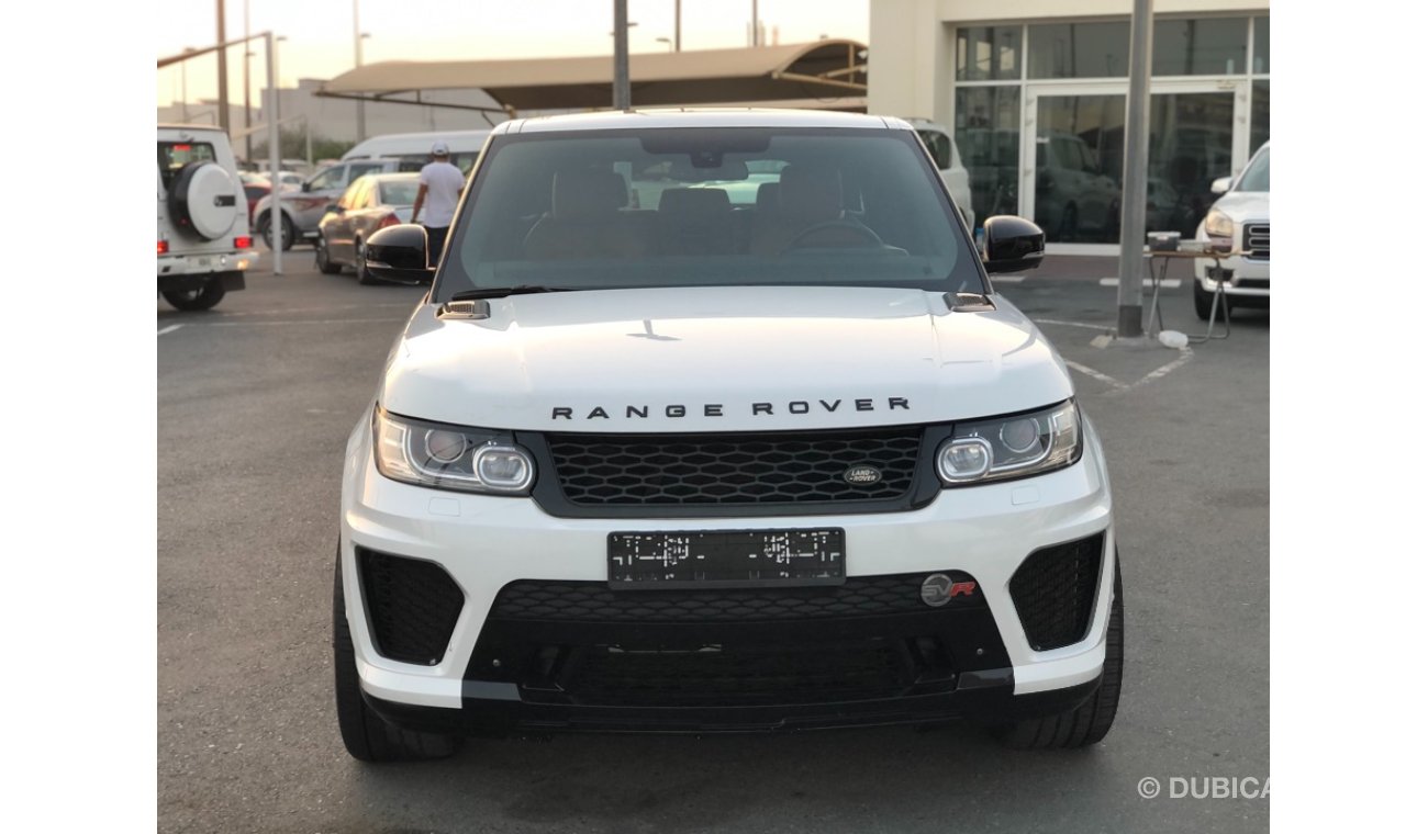 Land Rover Range Rover Sport Supercharged Rang Rover sport super charge model 2014 GCC kit SVR full option panoramic roof leather seat