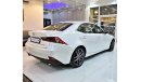 لكزس IS 200 EXCELLENT DEAL for our Lexus IS 200t 2016 Model!! in White Color! GCC Specs