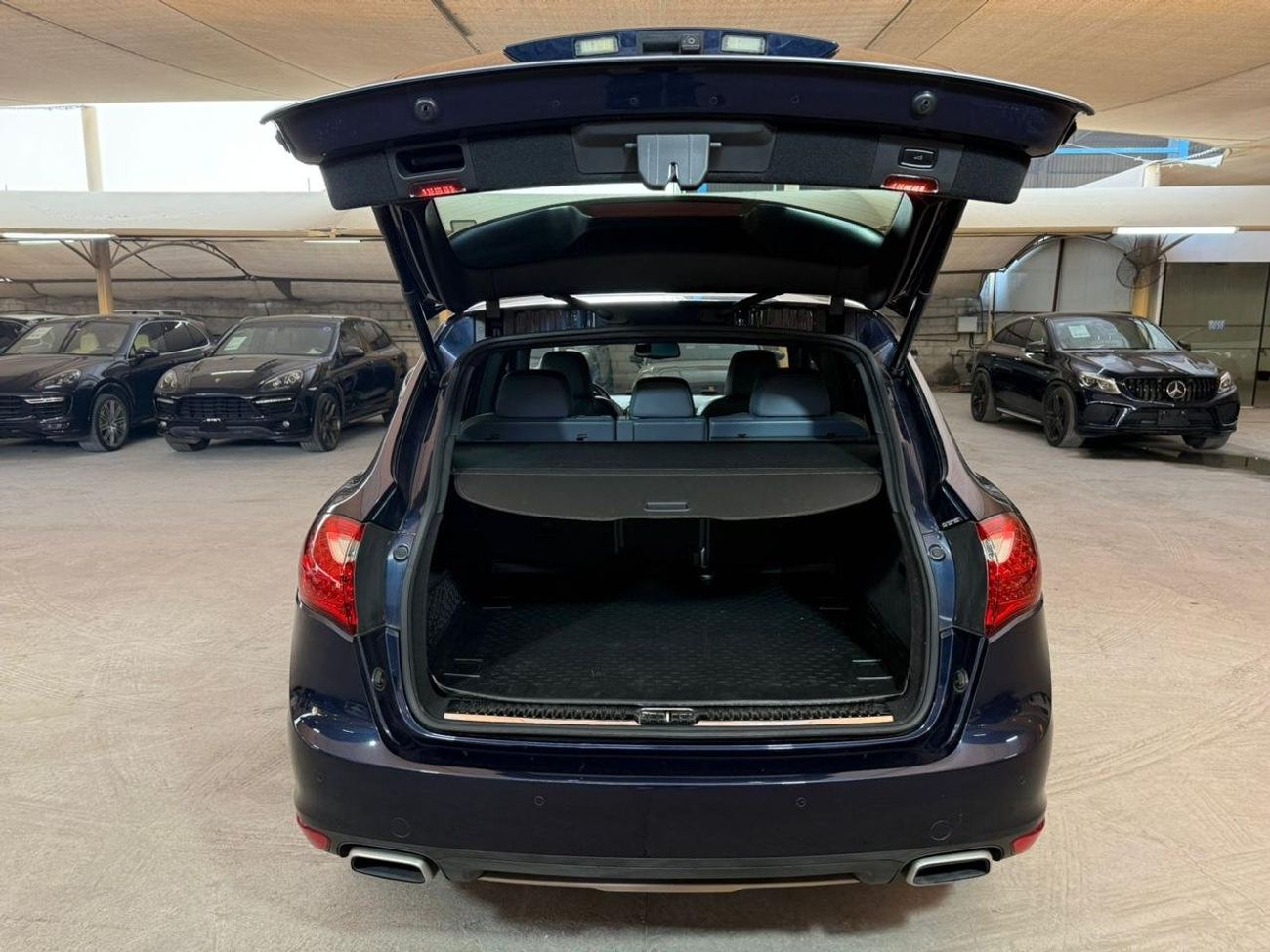 Porsche Cayenne S 4.8L | RARE TITANIUM BLUE INTERIOR | SERVICE HISTORY | SPORTS CHRONO PACKAGE