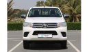 تويوتا هيلوكس GL GL 2016 | TOYOTA HILUX GL - 4X4 - D/C - A/T 2.7L  - PETROL - WITH GCC SPECS AND EXCELLENT CONDITI