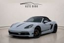 بورش بوكستر 718 S | GCC Specs | Low Mileage | Warranty