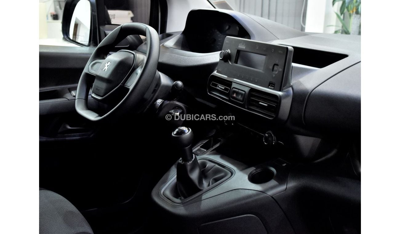 Peugeot Partner EXCELLENT DEAL for our Peugeot Partner Freezer ( 2020 Model ) in White Color GCC Specs