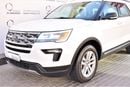 Ford Explorer 3.5L XLT V6 AWD 2018 GCC DEALER WARRANTY