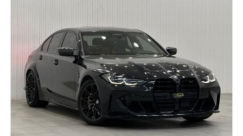 BMW M3 2021 BMW M3 Competition, March 2026 BMW Warranty + Service Pack, Full Options, Low Kms, GCC