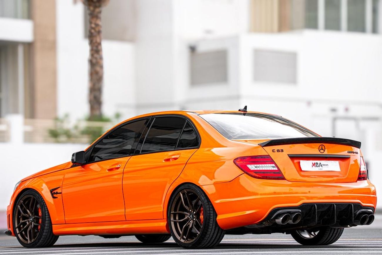 Mercedes-Benz C 63 AMG Arab GT Edition 630HP