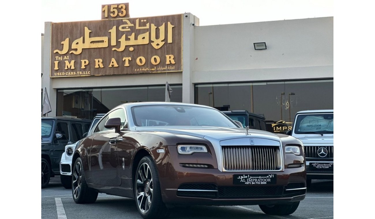 Rolls-Royce Wraith Black Badge ROLLS ROYCE WRAITH 2017 GCC