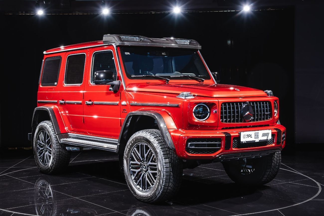 مرسيدس بنز G 63 AMG 4X4² Mercedes-Benz AMG G63 4x4² + Night II + Superior + TV