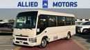 Toyota Coaster 2026 TOYOTA COASTER HIROOF 4.0L DIESEL M/T 22 SEATER 3PELR LUGGAGE RACK BRAND NEW 0KM