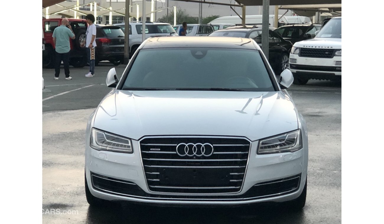 Audi A8 Audi A8 MODEL 2015 GCC car prefect condition full option panoramic roof leather seats 5 camera
