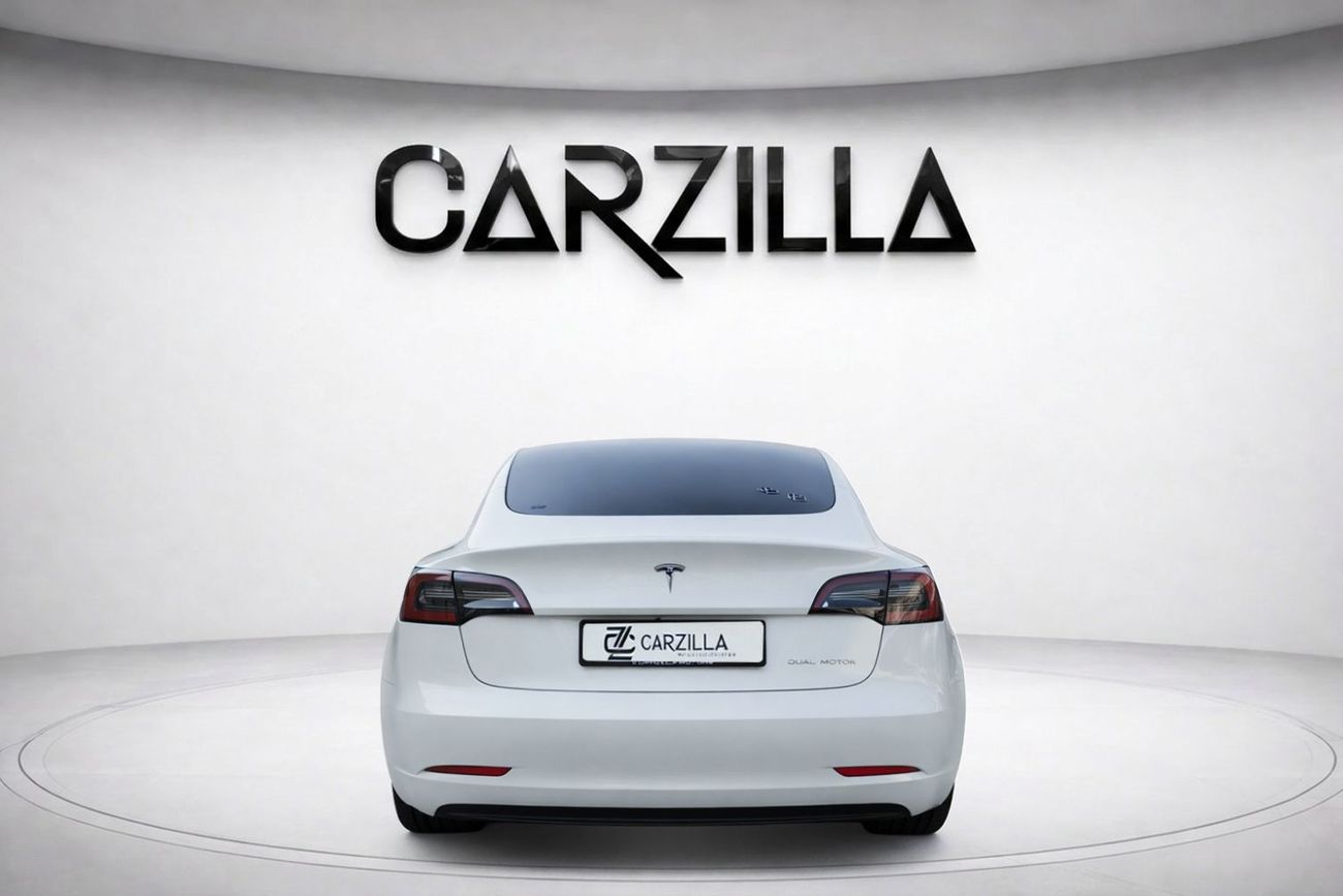 Tesla Model 3 Long Range (AWD) RAMADAN OFFER l AED 1,860 P.M l 0% Down Payment l Long Range | Tesla Warranty