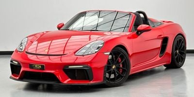 Porsche 718 Spyder 2020 Porsche 718 Spyder, 2028 Porsche Warranty, Porsche Full Service History, GCC