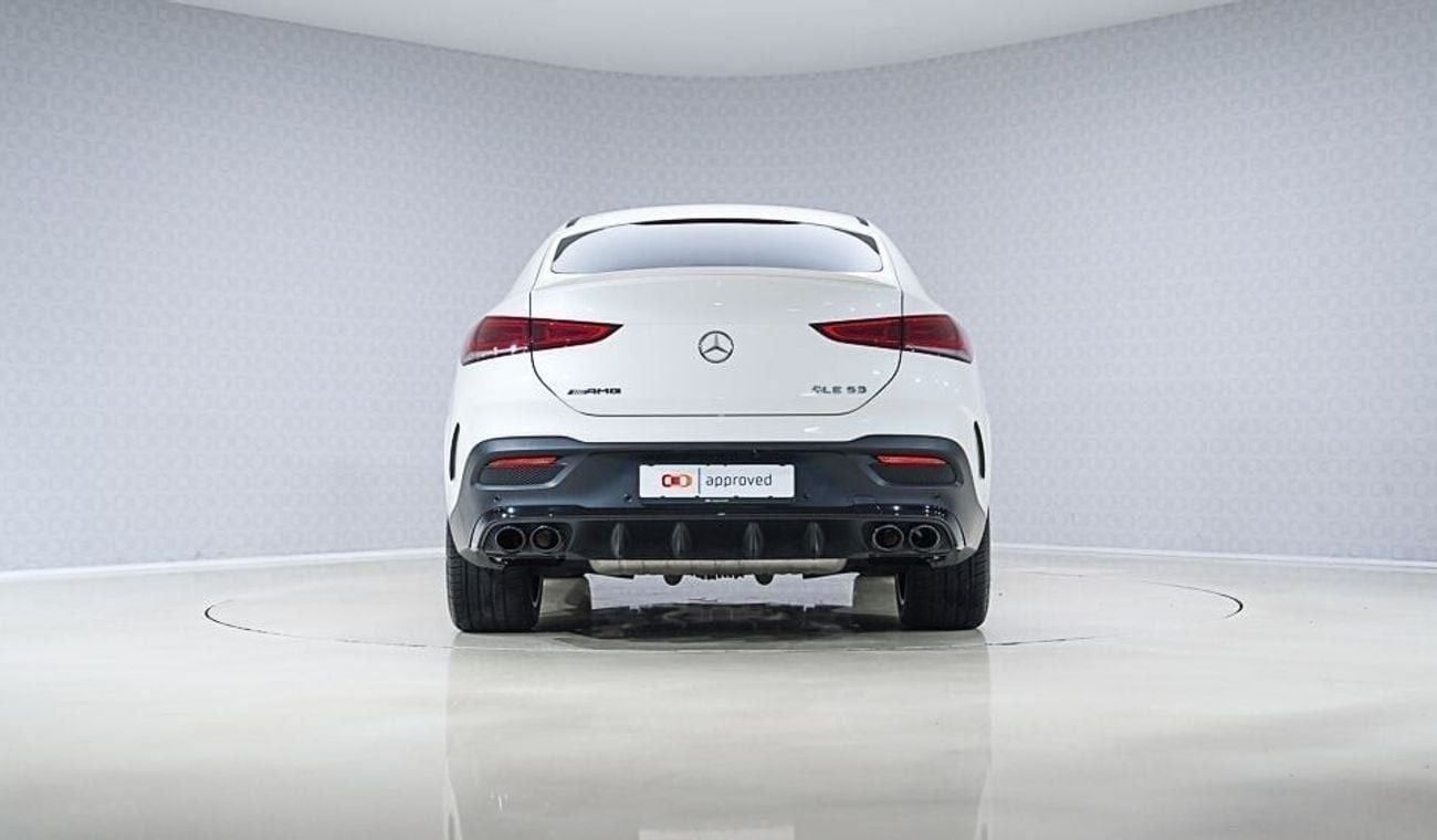 Mercedes-Benz GLE 53 AMG Coupe | AED 5,060 PM | Up to 3 Years Warranty