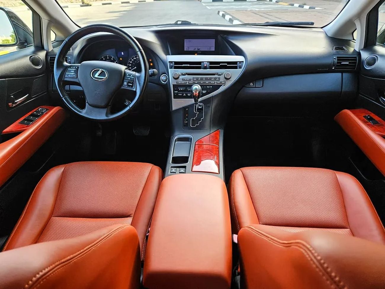 لكزس RX 350 RX 350 Standard | American Specs | Clean With Orange Leather Interior