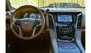 Cadillac Escalade Platinum 6.2L V8 | 3,114 P.M | 0% Downpayment | Immaculate Condition