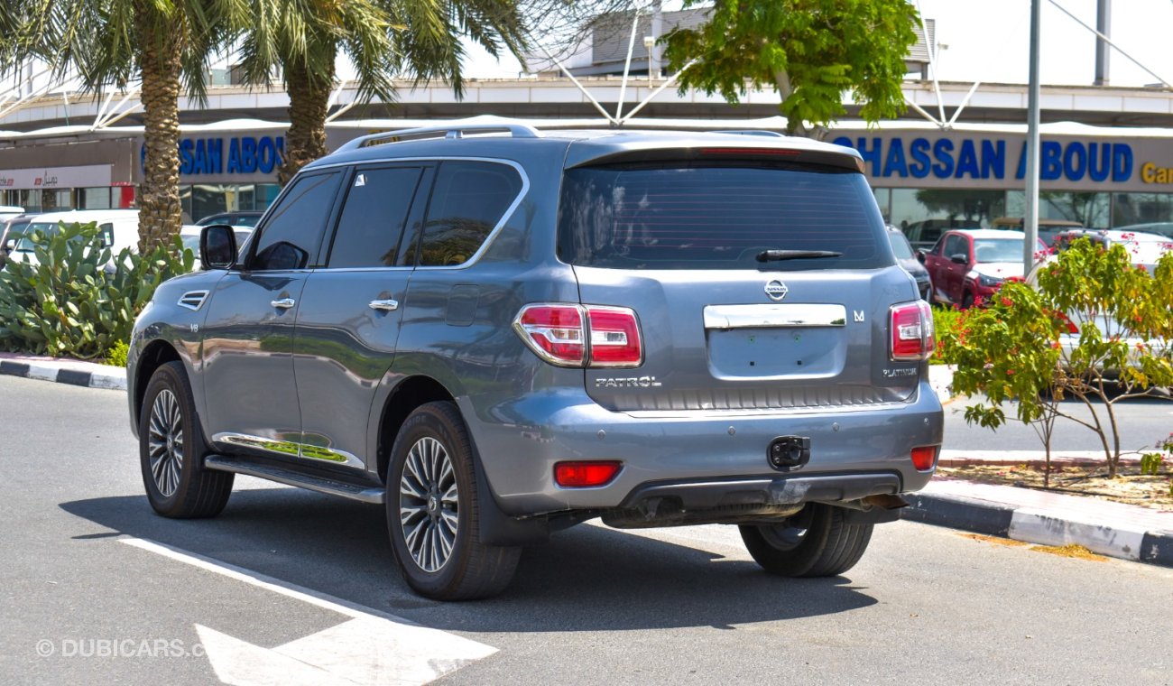 Nissan Patrol SE platinum, V8, 5.6cc with Alloy wheels MY2016