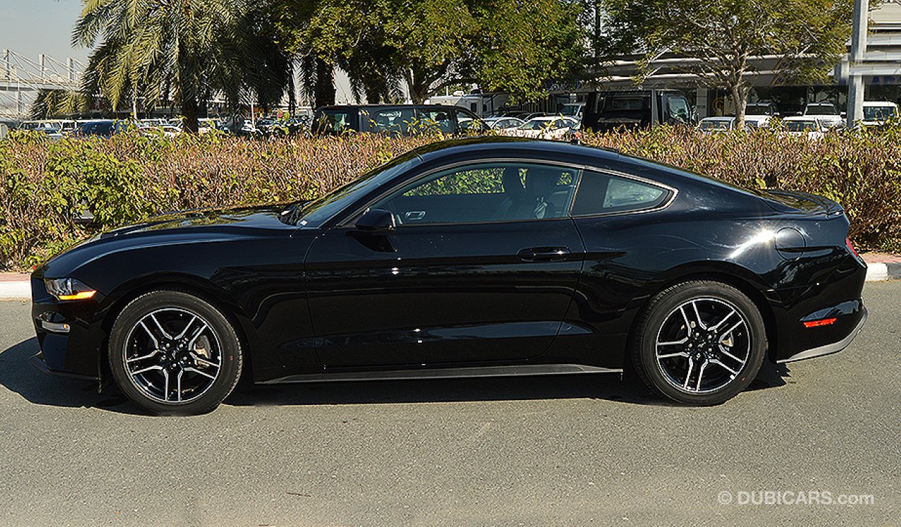 Ford Mustang Ecoboost 2019, GCC, 0km w/ 3 Years or 100,000km Warranty and 60,000km Service at Al Tayer Motors