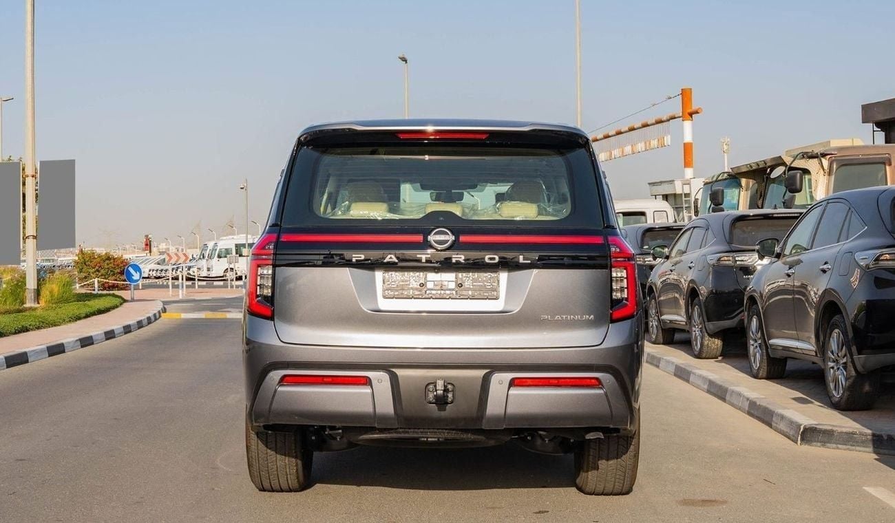 نيسان باترول 2026 Nissan Patrol 3.8L Petrol AT SE Platinum Gray Cream (Export Only)
