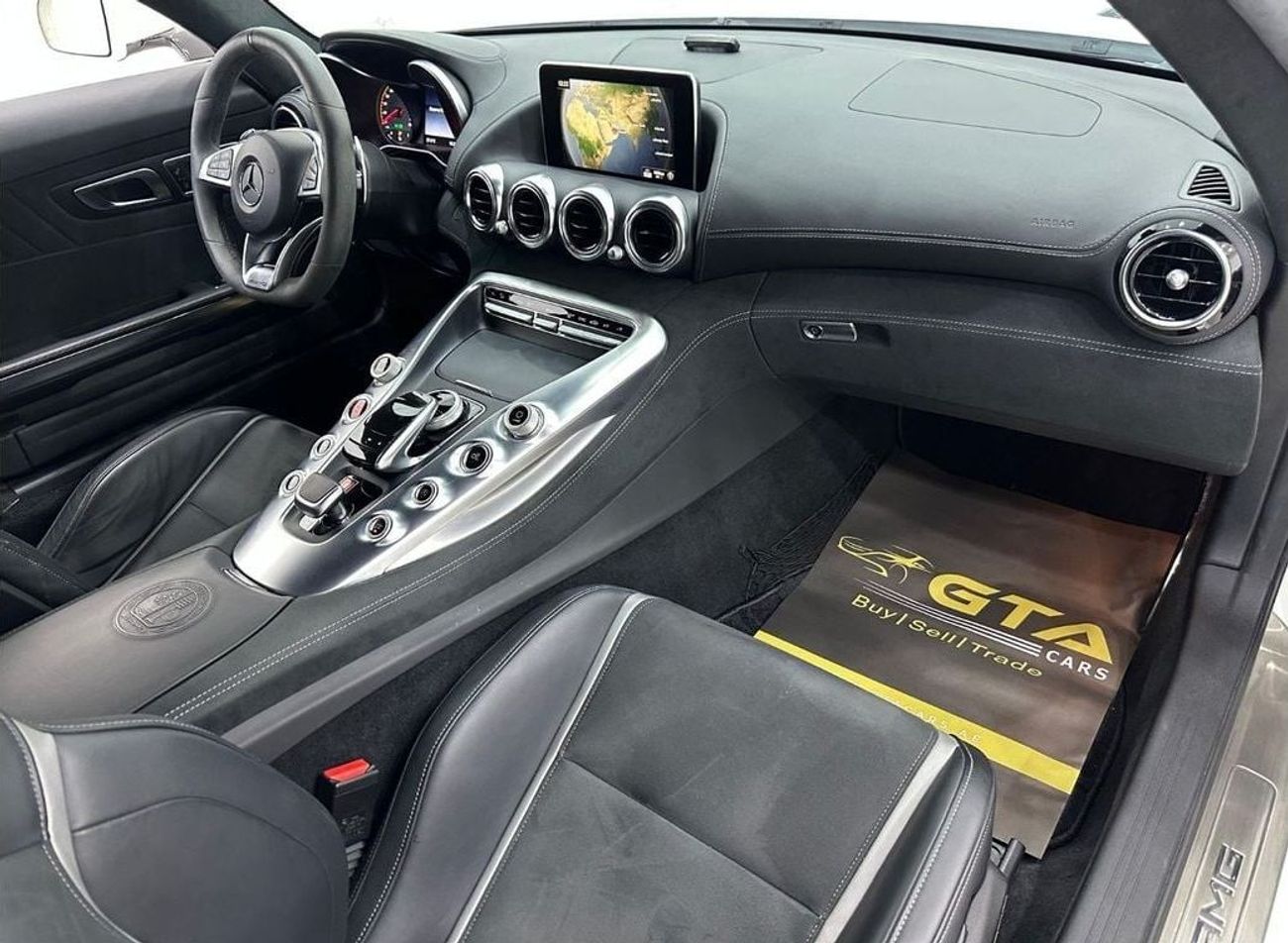 مرسيدس بنز AMG GT S 2017 Mercedes AMG GTS, Service History, Excellent Condition, Full Original Paint