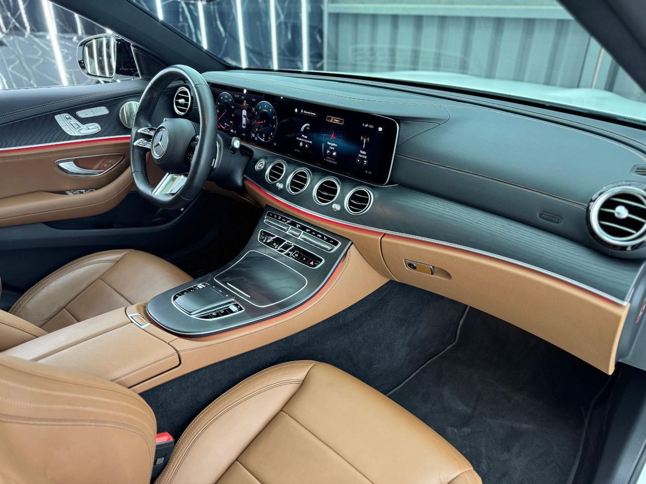 Mercedes-Benz E300 AMG 2.0L 023 Mercedes Benz E300, 2028 Mercedes Benz Warranty + Service Pack, GCC