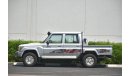 تويوتا لاند كروزر بيك آب 79 DOUBLE CAB PICKUP LIMITED LX V6 4.0L PETROL MANUAL TRANSMISSION