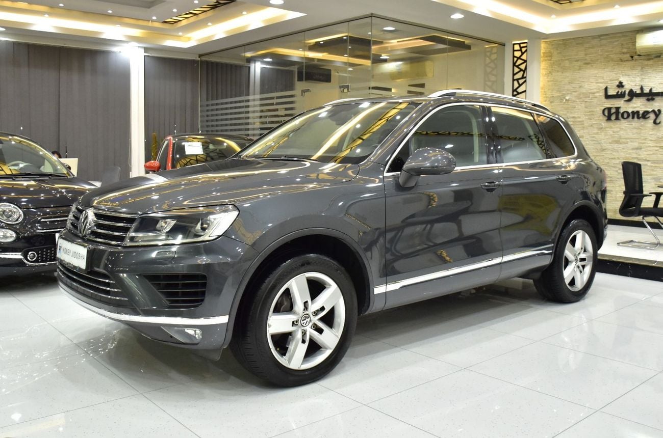 Volkswagen Touareg EXCELLENT DEAL for our Volkswagen Touareg ( 2016 Model ) in Grey Color GCC Specs