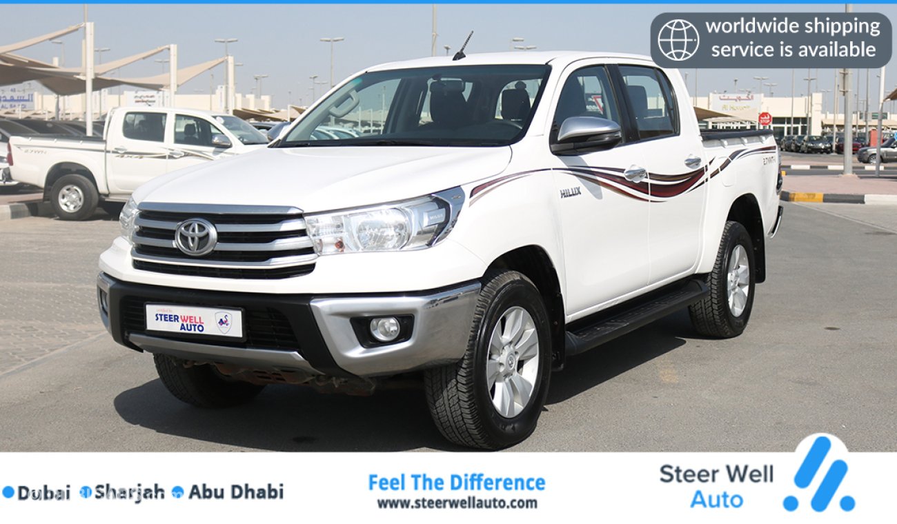 Toyota Hilux DUAL CABIN 4X4 FULL OPTION WITH GCC SPECS