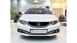 هوندا سيفيك AMAZING Honda Civic 1.8 i-VTEC 2014 Model White Color GCC Specs