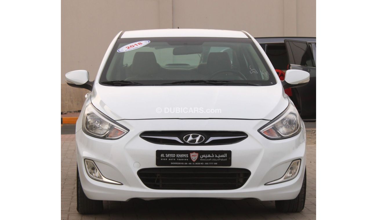 هيونداي أكسنت GL هيونداي اكسنت 2018 خليجي بحالة ممتازة