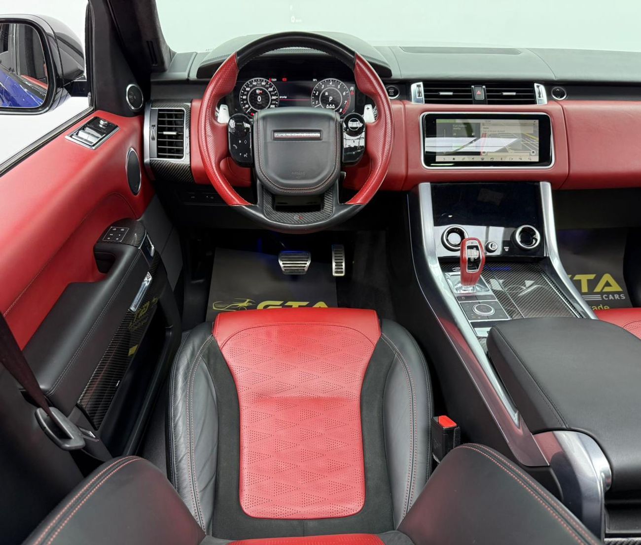 لاند روفر رينج روفر سبورت SVR 5.0L (575 HP) AWD 2021 Range Rover Sport SVR, 2026 RR Warranty, Fully Loaded, Excellent Conditio