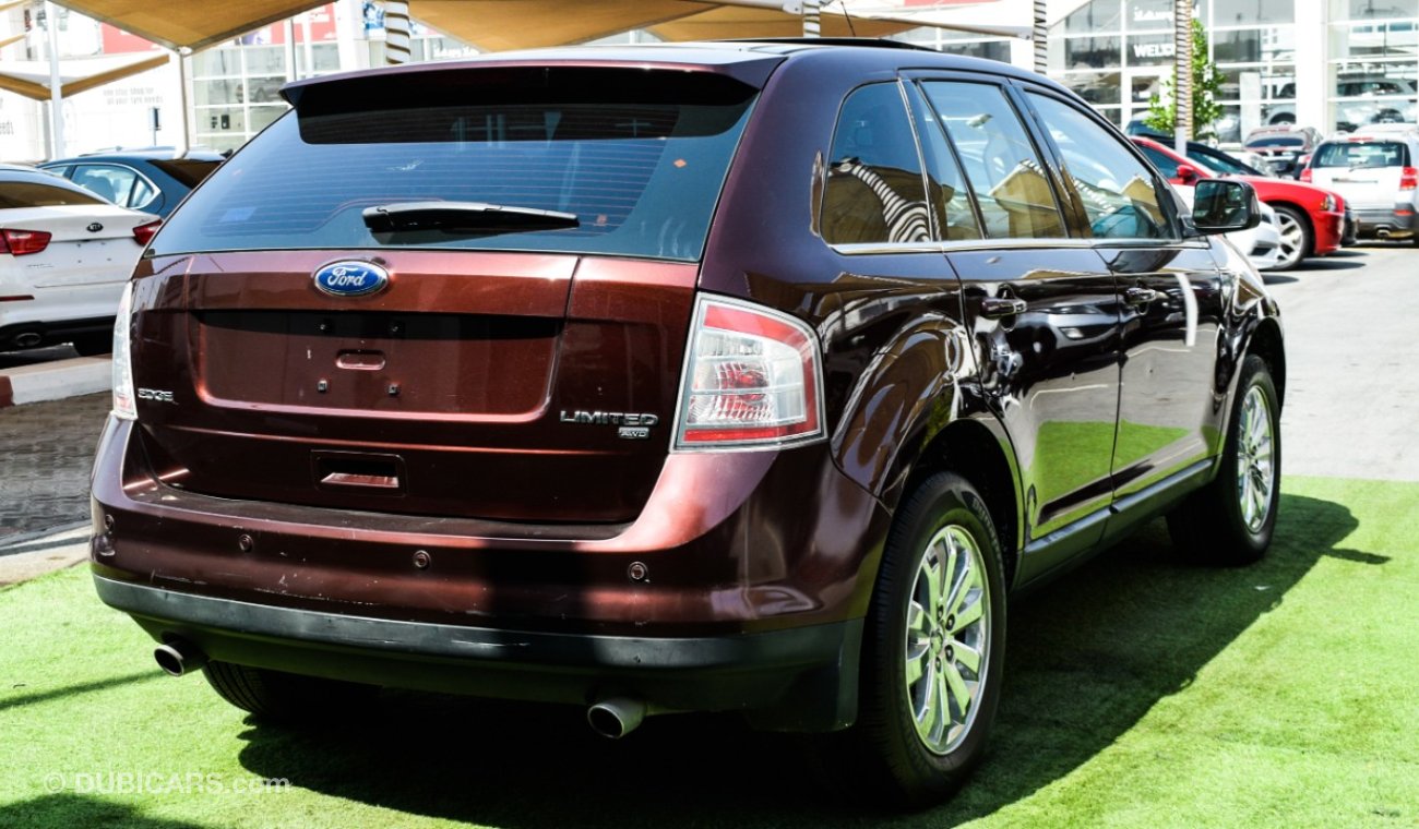 Ford Edge Gulf panorama without accidents, leather, wood, fingerprint, rings, camera sensors, in excellent con