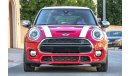 Mini Cooper S 2016 GCC under Agency Warranty with Zero Down-Payment.