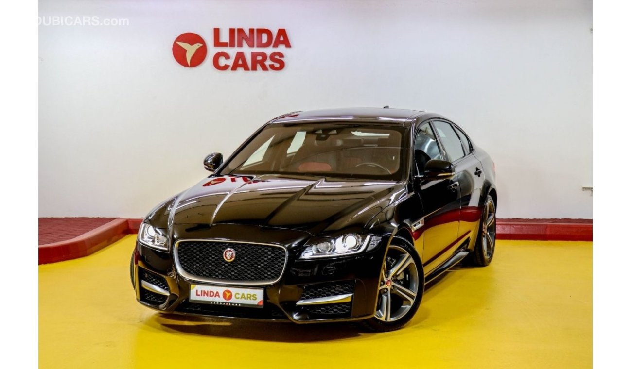 جاغوار XF RESERVED ||| Jaguar XF R-Sport 2016 GCC under Agency Warranty with Zero Down-Payment.