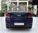 Kia Pegas EXCELLENT DEAL for our KIA Pegas ( 2022 Model ) in Blue Color GCC Specs