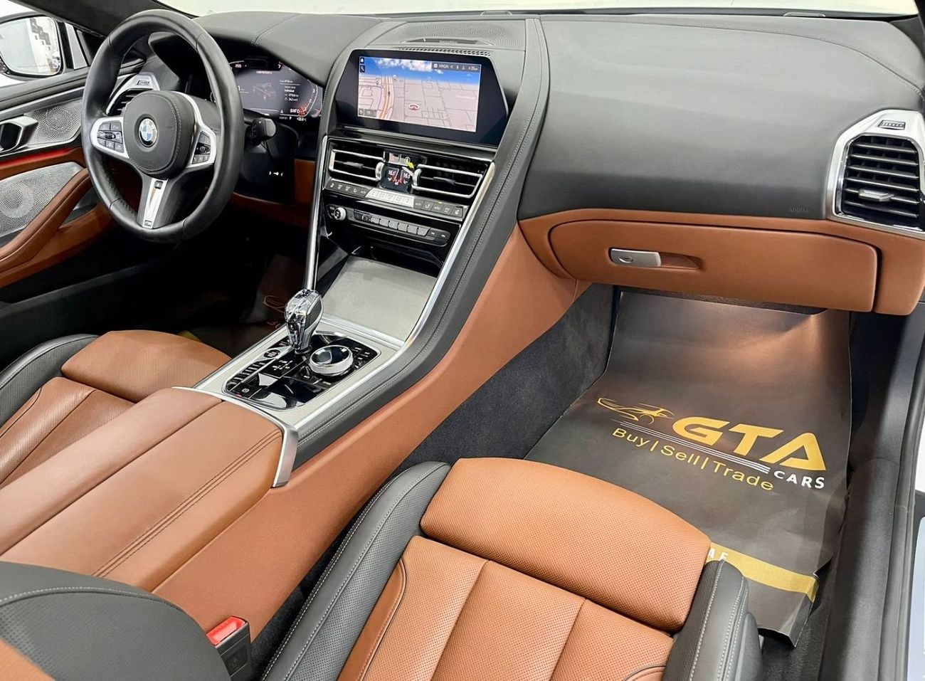 BMW M850i 2019 BMW M850i xDrive, July 2023 BMW Warranty + Service Package, Fully Loaded, Very Low Kms, GCC