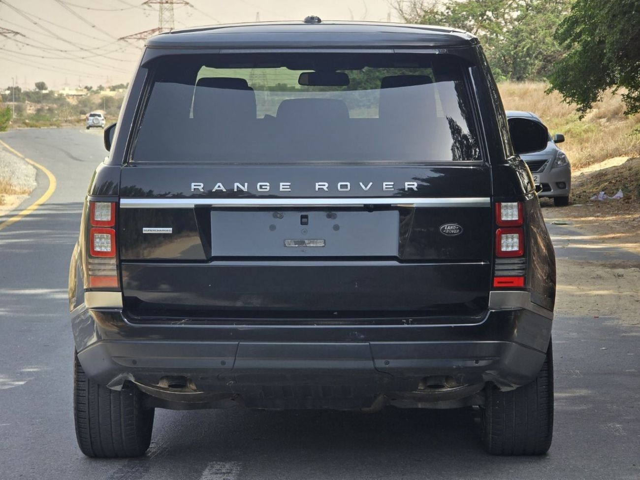 Land Rover Range Rover Supercharged 5.0L RANGE ROVER VOGUE SUPERCHARGED 2014 US GOOD CONDITION INSIDE OUT SIDE // FULL OPIT