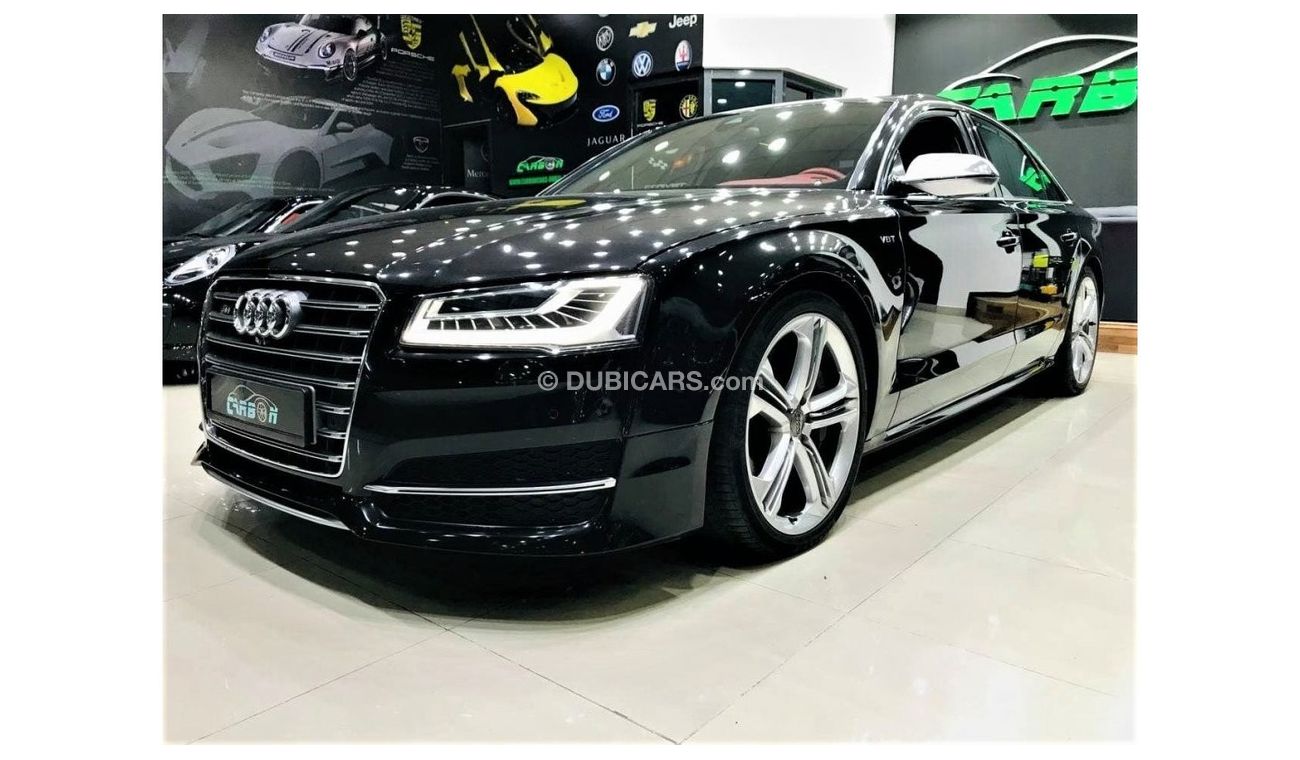 Audi S8 AUDI S8 2016 MODEL GCC CAR IN BEAUTIFUL CONDITION WITH FREE INSURANCE + REGISTERATION + WARRANTY