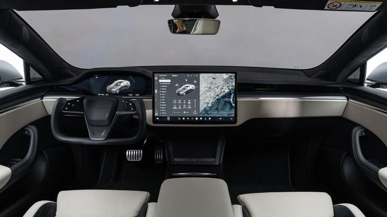 تسلا Model S Plaid - 2024 - GCC - Under Warranty