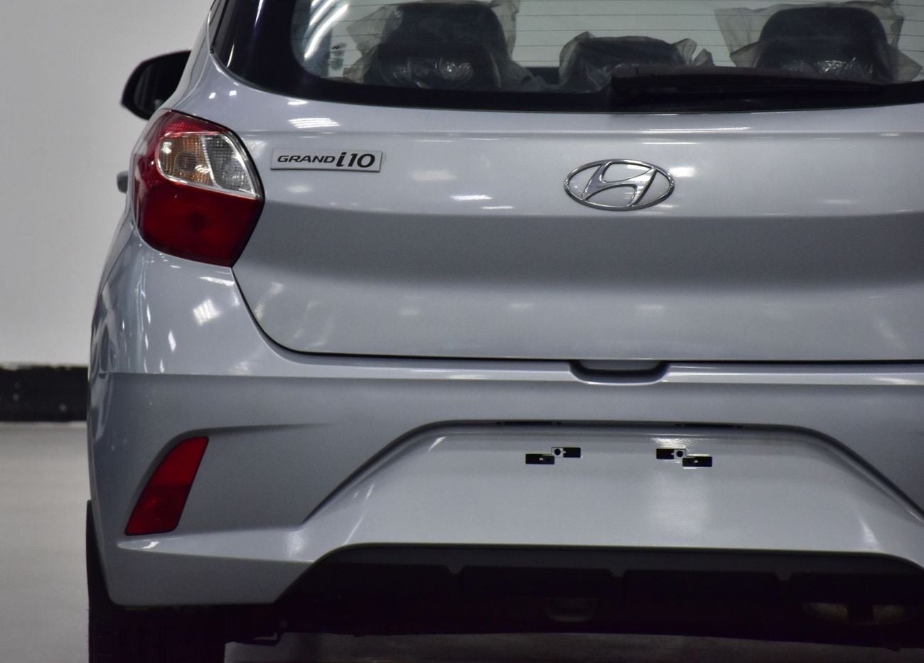 Hyundai Grand i10 EXCELLENT DEAL for our Hyundai Grand i10 1.2L ( 2023 Model ) in Silver Color GCC Specs