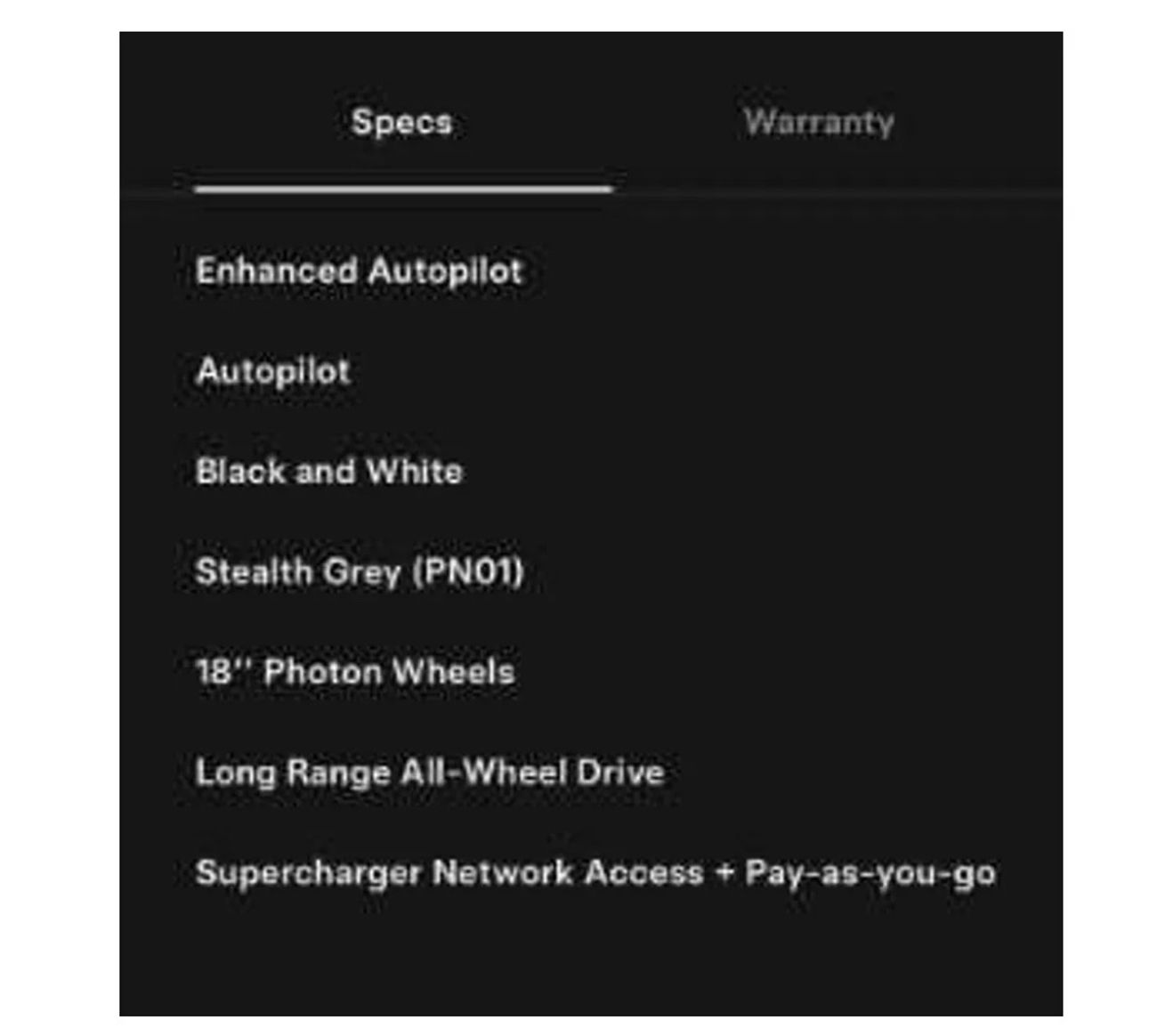 Tesla Model 3 Long Range (AWD)