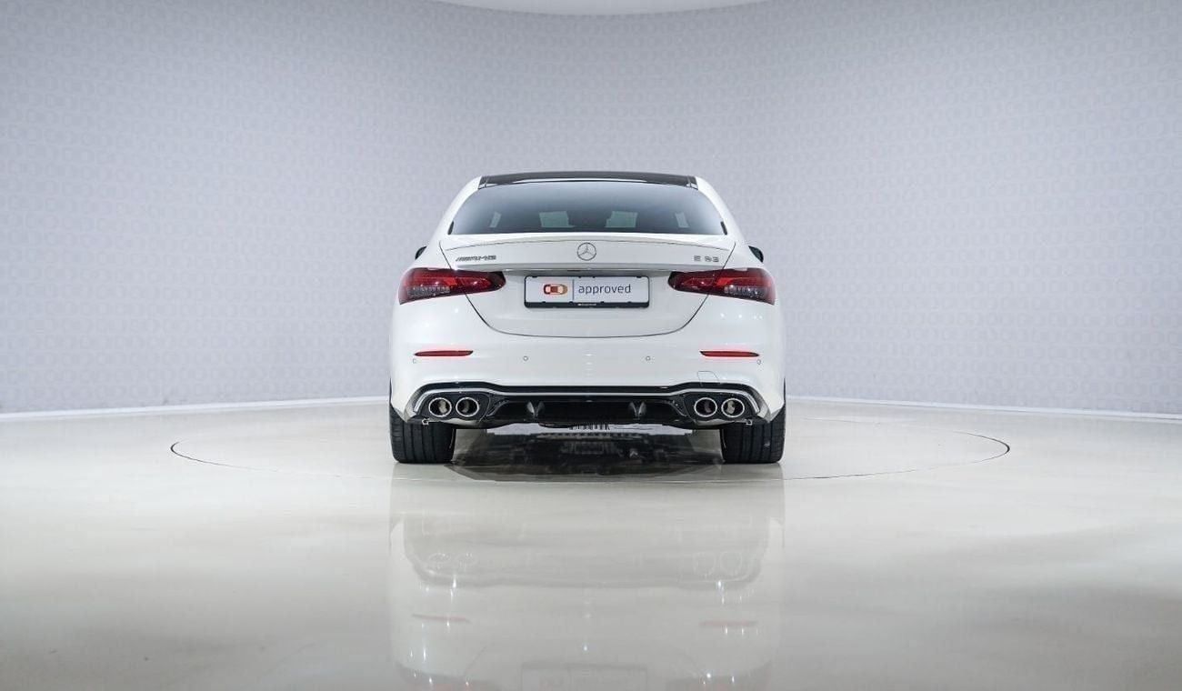 Mercedes-Benz E 53 AMG | AED 4396 PM | 2 Years Unlimited Warranty