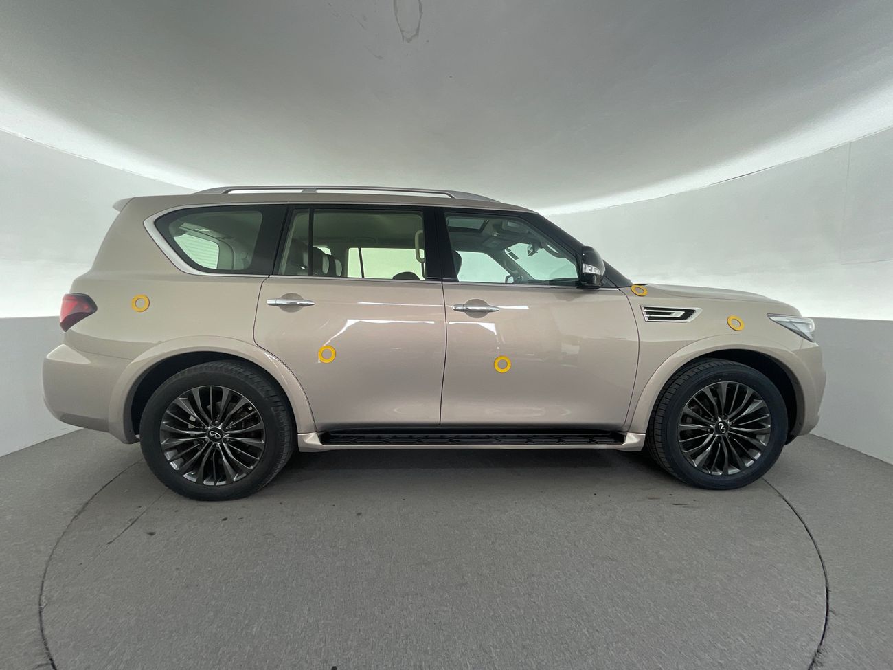 Infiniti QX80 Luxe Sensory ProActive - Black Edition | Guaranteed Warranty | 0 Down Payment