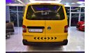 Volkswagen Transporter AMAZING Utility Van! Volkswagen Transporter 2015 Model! GCC Specs