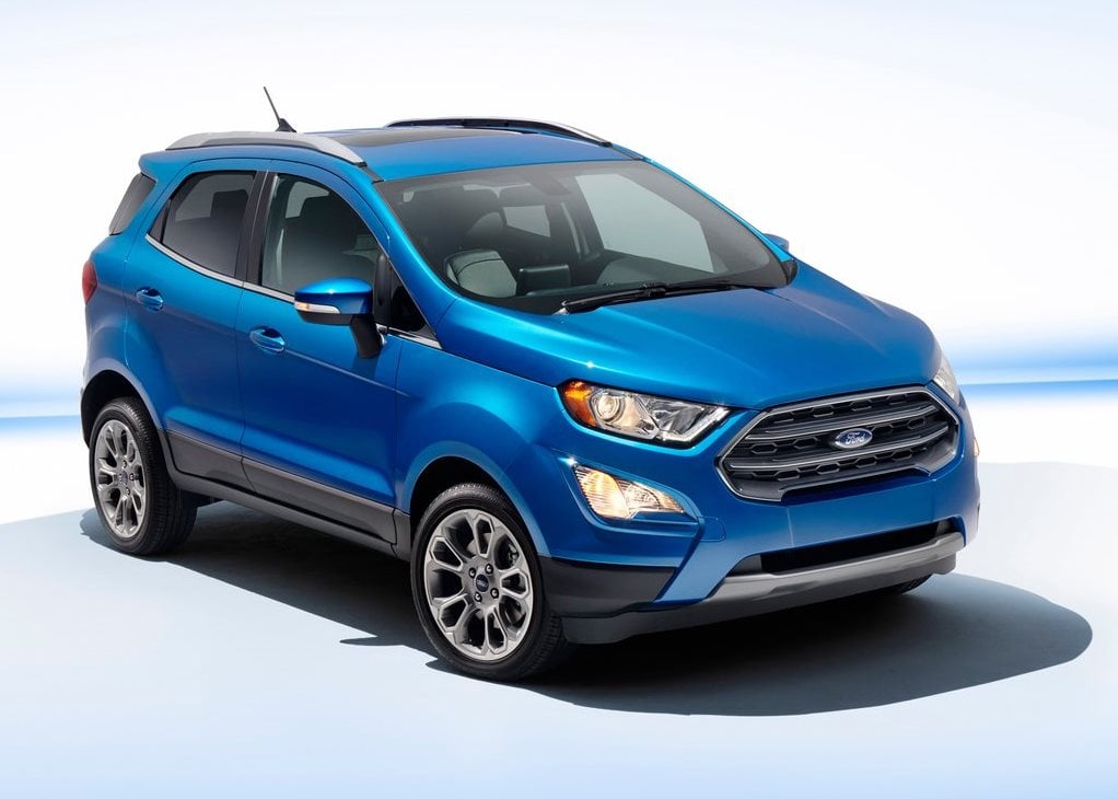 Ford EcoSport exterior - Front Right Angled