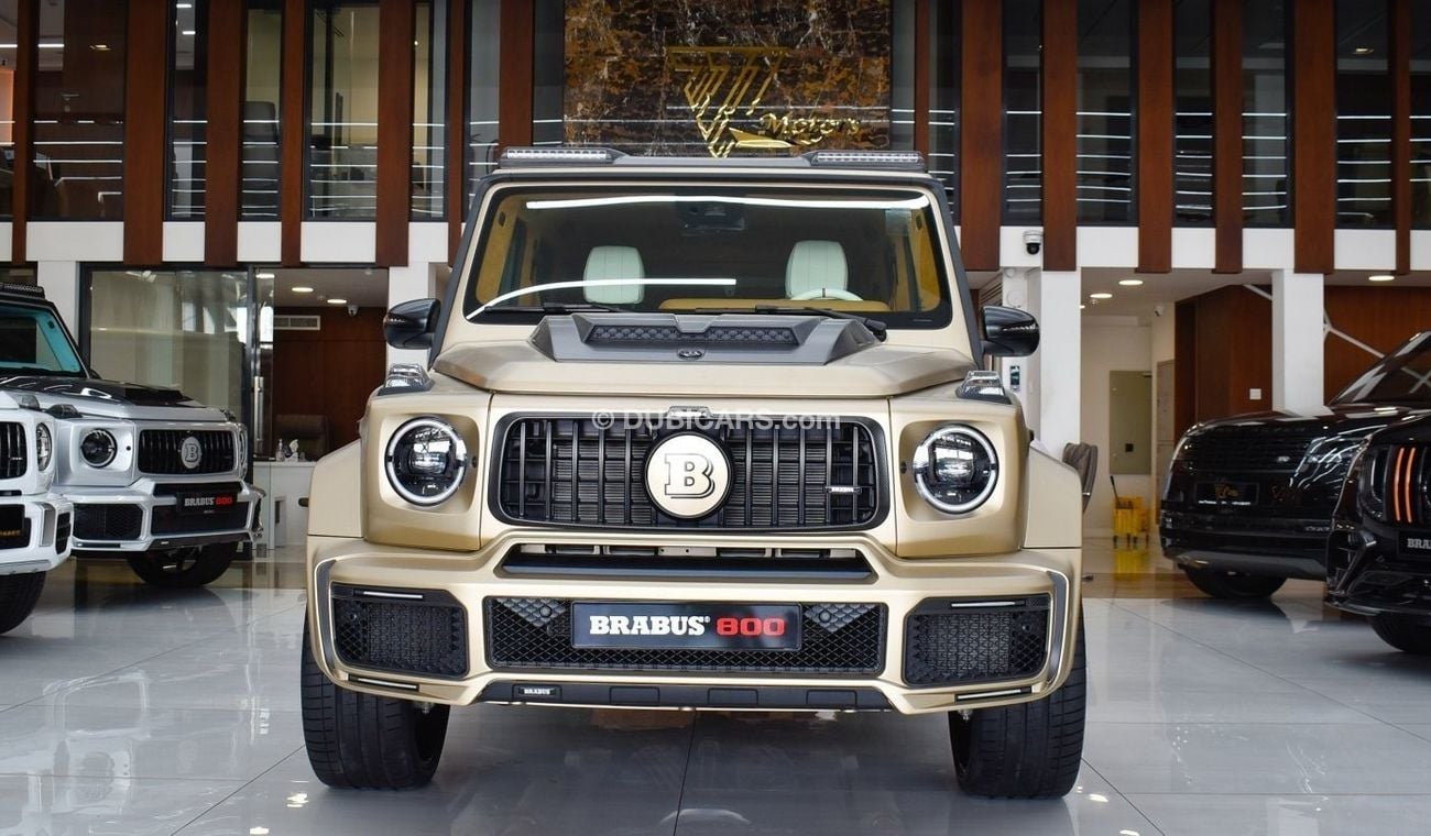 BRABUS 800 - Mercedes-AMG G 63 MERCEDES-BENZ G800 BRABUS 4.0 V8 TWIN TURBO 800HP | BRABUS MIDDLE EAST | 2024