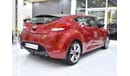 Hyundai Veloster EXCELLENT DEAL for our Hyundai Veloster ( 2015 Model ) in Red Color GCC Specs